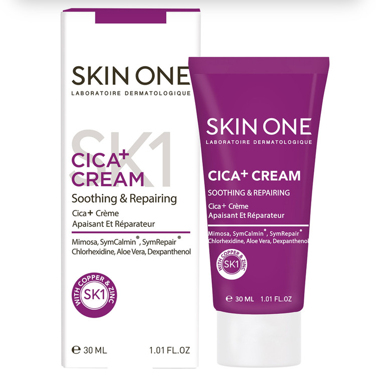کرم بازسای کننده اسکین وان مدل Cica Cream حجم 30 میلی لیتر