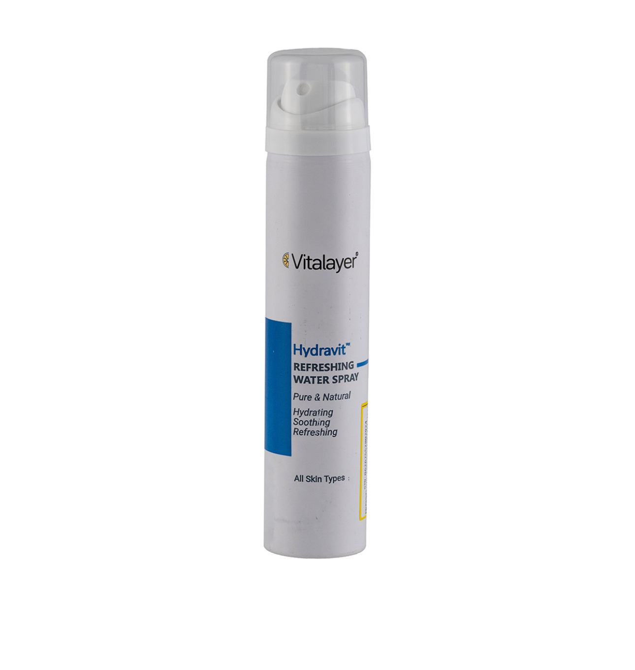 اسپری آب ویتالیر مدل Hydravit مناسب انواع پوست حجم 75 میلی لیتر