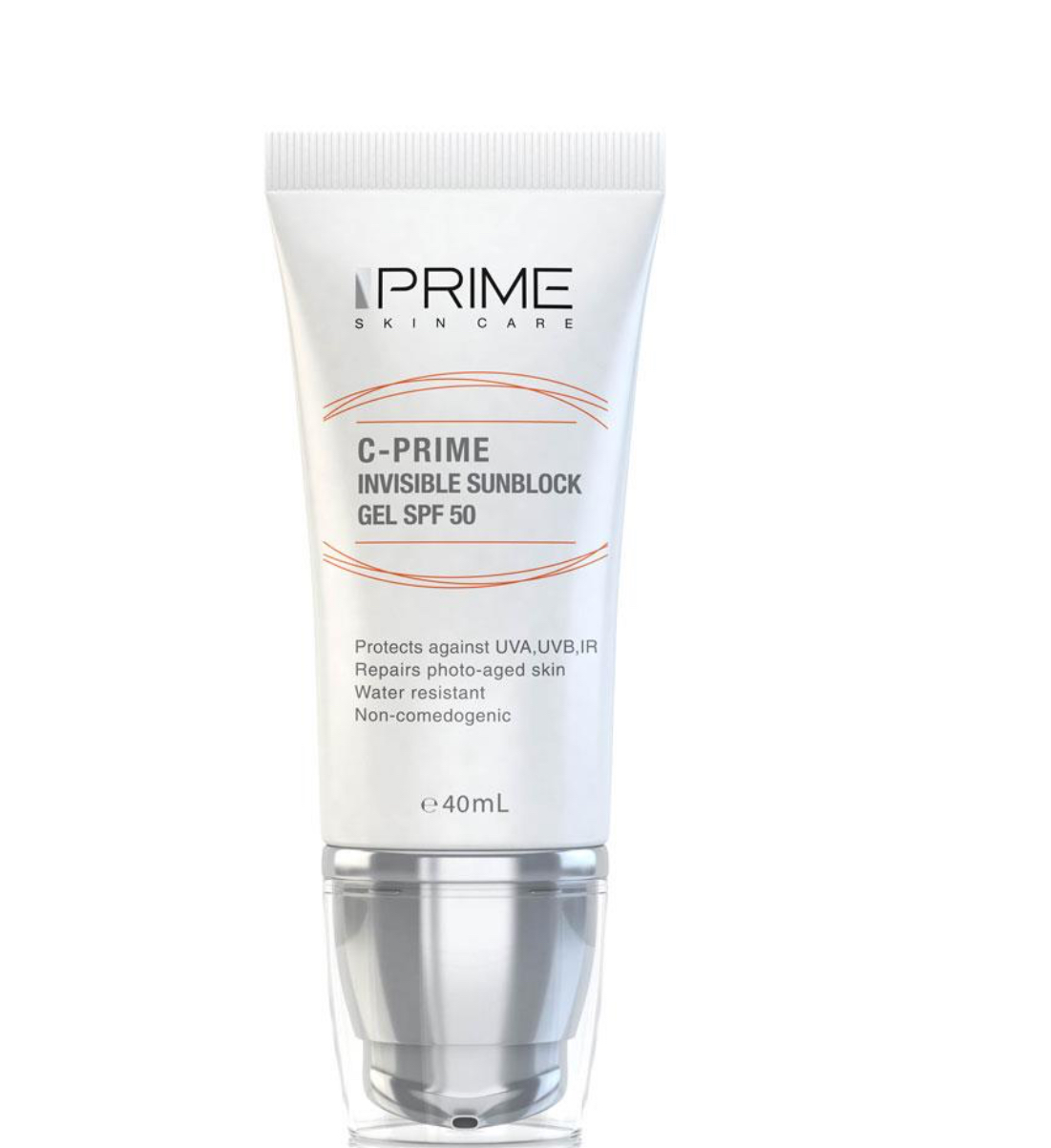 ژل ضد آفتاب SPF50 حاوی ویتامین سی پرایم 40 میلی لیتر